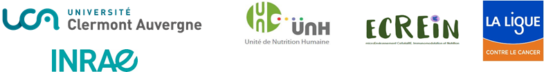 Logos UCA, INRAE, UNH, ECREIN, La ligue