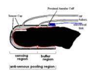 Capteur enregistrant les modifications du tonus vasculaire