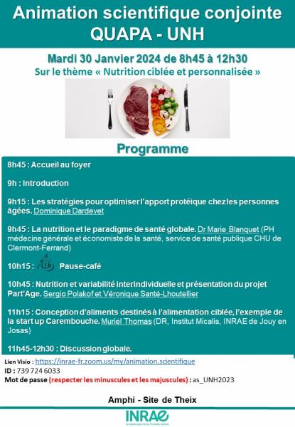 Animation scientifique UNH_QUAPA